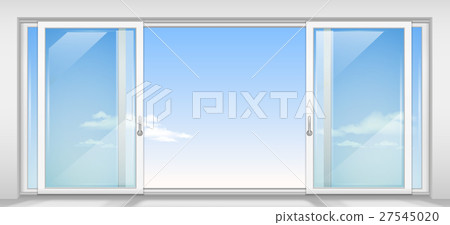 Contemporary sliding door 27545020