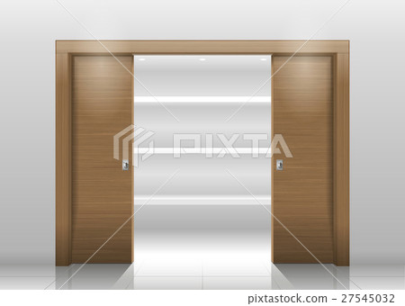 Sliding door wardrobe 27545032
