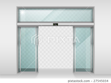 Sliding glass automatic doors Sliding glass automatic doors 27545034