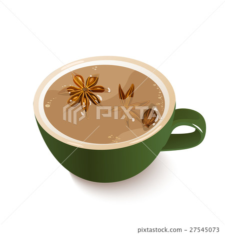 Indian Masals Tea. - Stock Illustration [27545073] - PIXTA