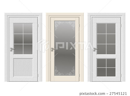 Set of classic doors 27545121
