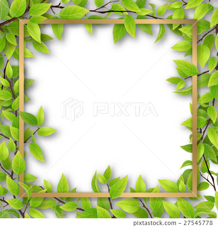 frame overgrown tree branches 27545778