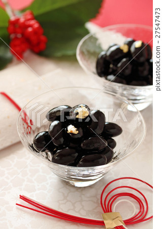 Osechi菜，丹波的黑豆 27547473