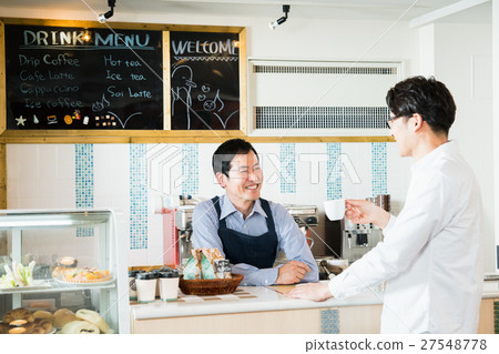 Owner of the cafe 27548778