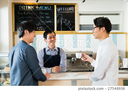 Owner of the cafe 27548936