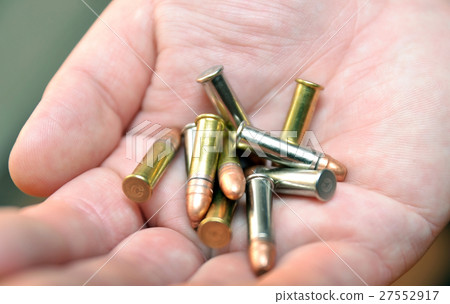 Cartridges in hand 27552917