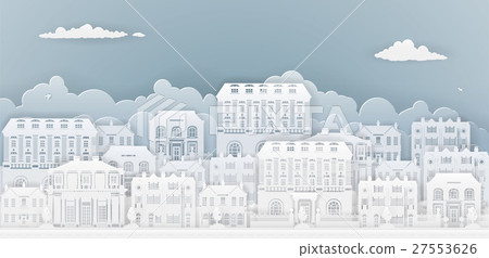 Paper Houses Row 27553626