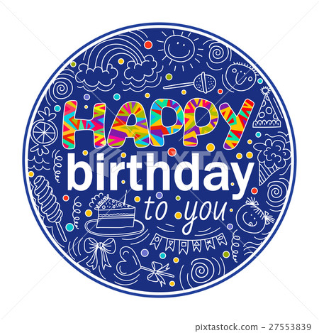 Poster for the birthday greetings. Poster for the birthday greetings. 27553839