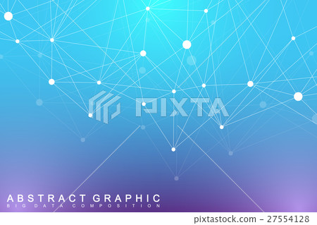 Modern Structure Molecule DNA. Atom. Molecule and 27554128