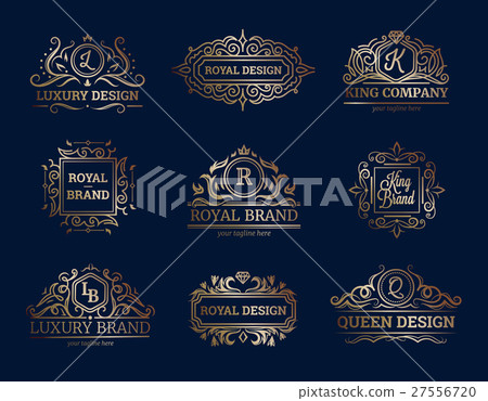 Luxury Labels Design Set 27556720