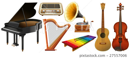 Different types of classical music instruments 27557006