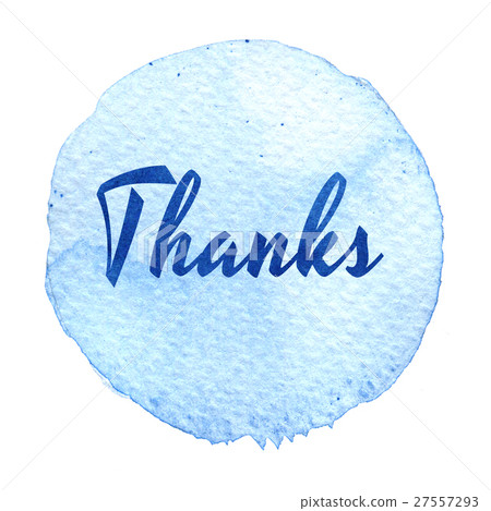 Thank you lettering on hand drawn abstract Thank you lettering on hand drawn abstract 27557293