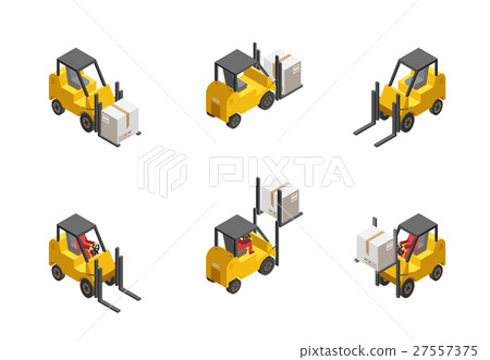 Forklift Truck Set Forklift Truck Set 27557375