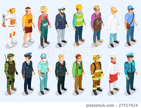 Person Isometric Collection 27557424