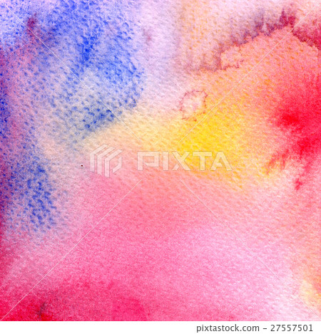 Abstract colorful watercolor for background Abstract colorful watercolor for background 27557501