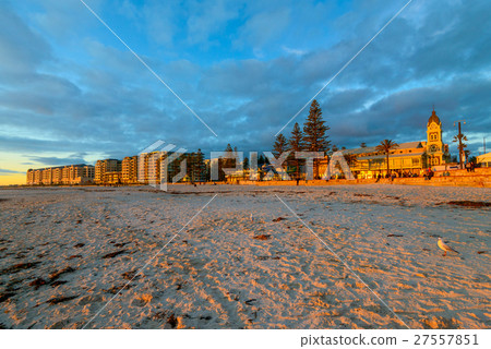 People on Glenelg Beach jetty People on Glenelg Beach jetty 27557851