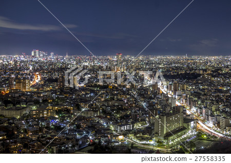 名古屋市風景夜視圖 名古屋市風景夜視圖 27558335
