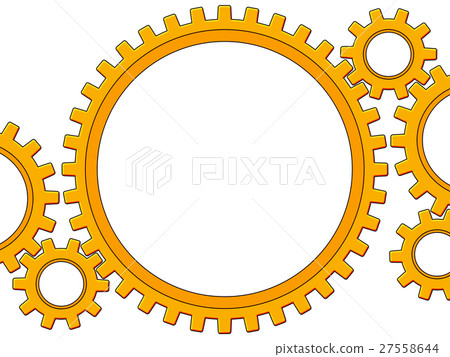 Gear frame - Stock Illustration [27558644] - PIXTA