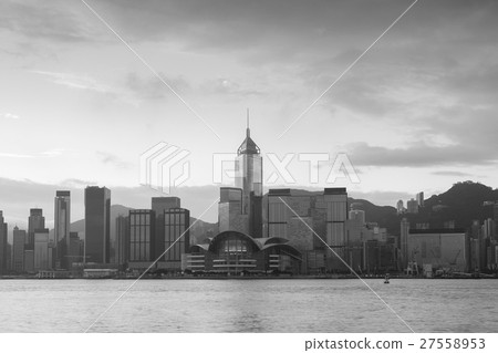 Hong Kong city central business sea front 27558953