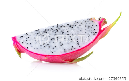 dragon fruit on white background 27560255