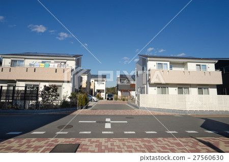 New construction residential area New construction residential area 27560630