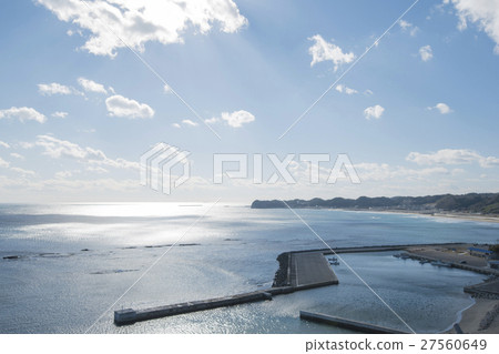從Shioyazaki燈塔的海 從Shioyazaki燈塔的海 27560649