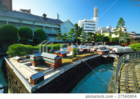 Nagasaki Dejima Miniature 27560804