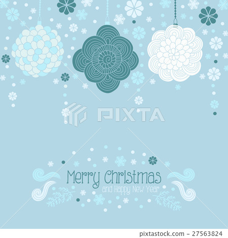 Christmas greeting card 27563824