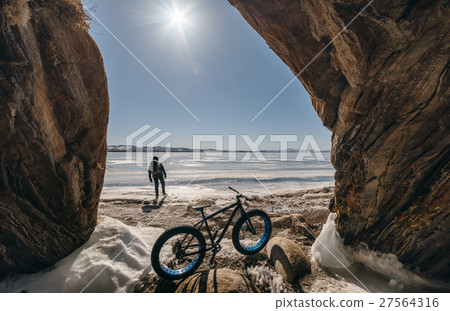Fatbike. Fat tire bike. Fatbike. Fat tire bike. 27564316