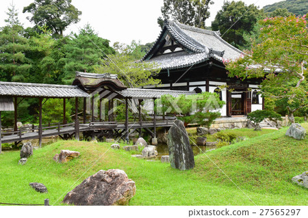 高台寺建筑美 图库照片