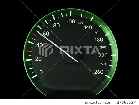 Speedometer of a car 27565527