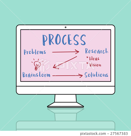 Creative Thinking Business Strategy Concept Creative Thinking Business Strategy Concept 27567383