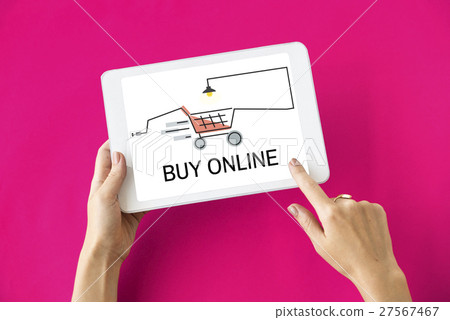 Online Shopping Online Payment Concept Online Shopping Online Payment Concept 27567467
