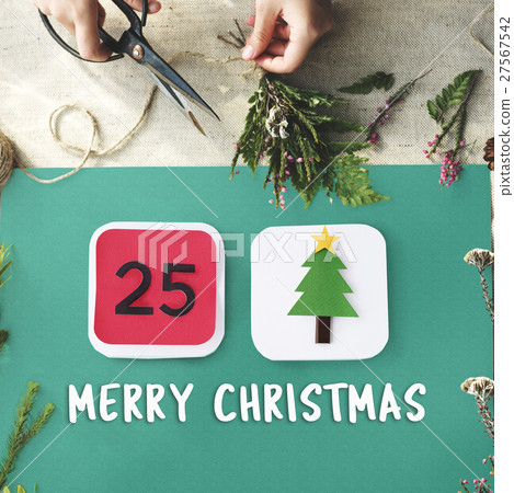 Merry Christmas Celebration Family Holiday Festive Concept Merry Christmas Celebration Family Holiday Festive Concept 27567542