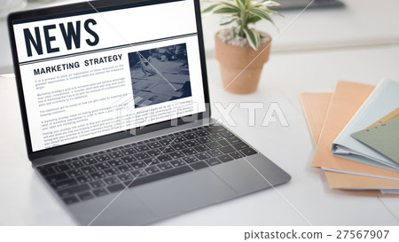 News Business Communication Marketing Concept 27567907