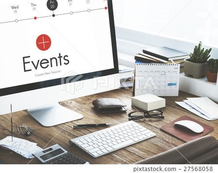 Events Appointment Calendar Concept Events Appointment Calendar Concept 27568058