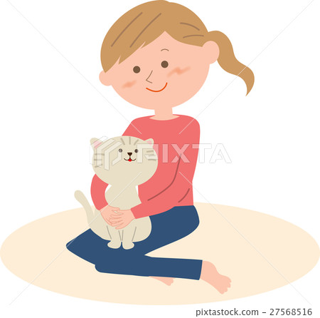 Women and cats 27568516