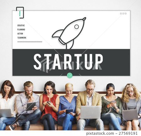 Start up Launch Mission New Business Concept Start up Launch Mission New Business Concept 27569191