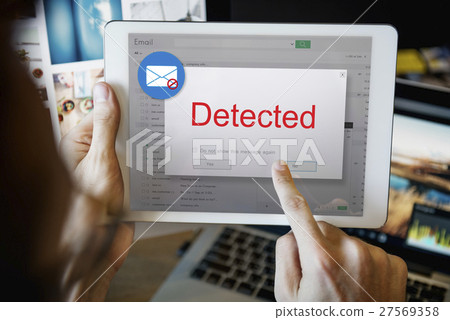 E-mail Popup Warning Window Concept 27569358