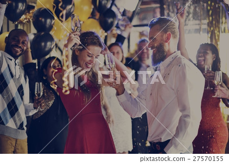 People Party Celebration Drinks Cheers Happiness Concept 27570155