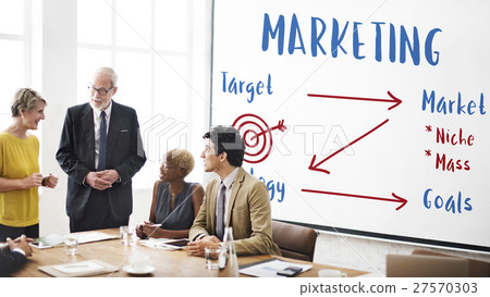 Business Plan Strategy Goals Target Marketing Concept Business Plan Strategy Goals Target Marketing Concept 27570303