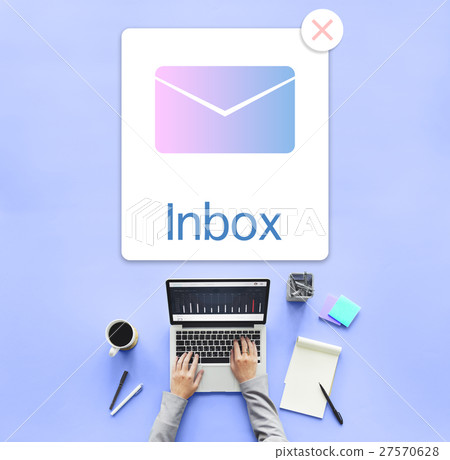 Inbox Communication Notification E-mail Mail Concept Inbox Communication Notification E-mail Mail Concept 27570628