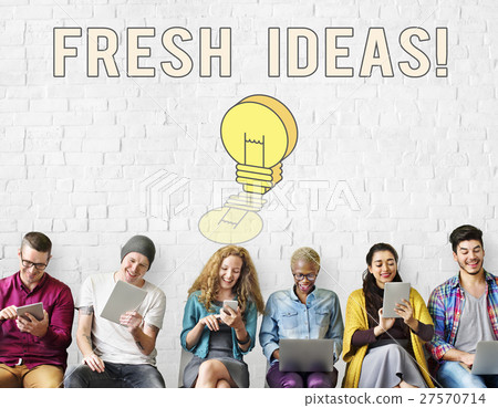 Inspire Fresh Ideas Creativity Concept 27570714