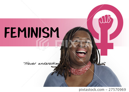 Women Girl Power Feminism Equal Opportunity Concept Women Girl Power Feminism Equal Opportunity Concept 27570969