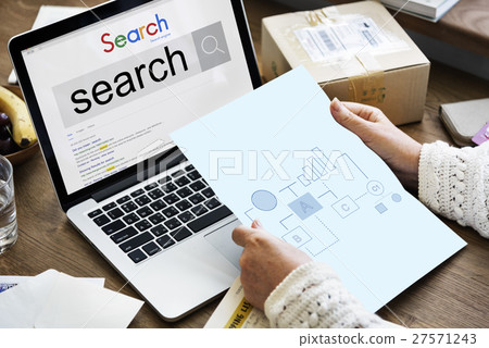 Search Engine Optimization Research Infomation Technology Concept 27571243
