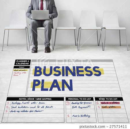 Business Plan Process Strategy Solution Vision Concept 27571411