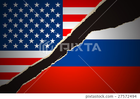 America Russian flag 27572494