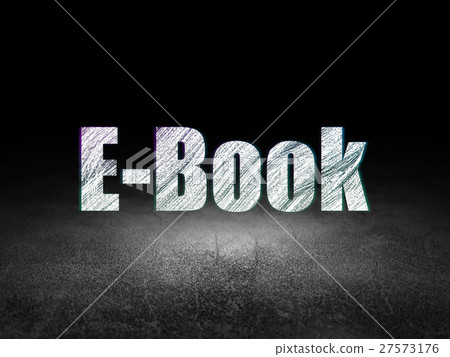 Studying concept: E-Book in grunge dark room Studying concept: E-Book in grunge dark room 27573176