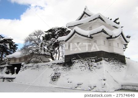 Shibata城堡冬天風景 Shibata城堡冬天風景 27574640