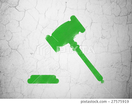 Law concept: Gavel on wall background Law concept: Gavel on wall background 27575919